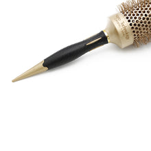 Load image into Gallery viewer, Luxe gold ceramic round brush