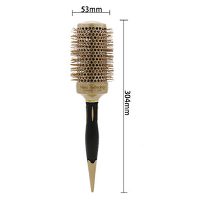 Luxe gold ceramic round brush