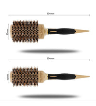 Load image into Gallery viewer, Ceramic round brush-Boar bristles