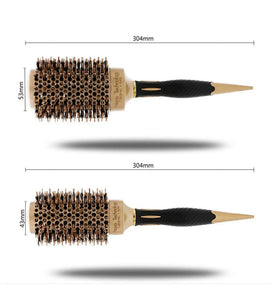 Ceramic round brush-Boar bristles