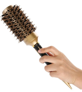 Ceramic round brush-Boar bristles