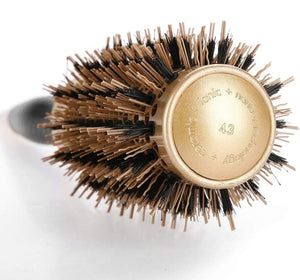 Ceramic round brush-Boar bristles